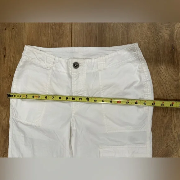 Free People White Wide-Leg Cargo Pants - Picture 12 of 15